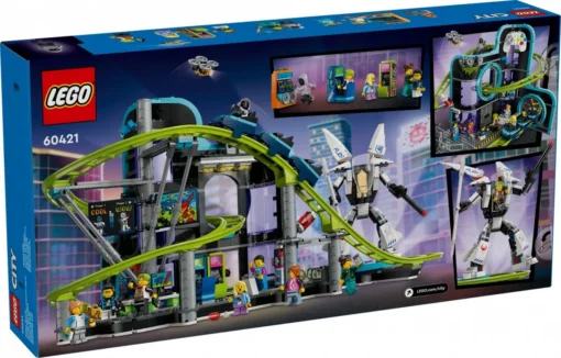 LEGO LEGO City 60421 Robot World Roller-Coaster Park - Image 3