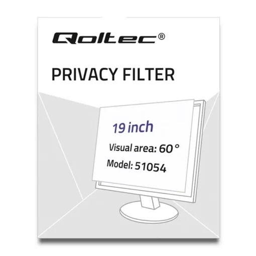 Qoltec Privatizing filter RODO 19 inch 16:10 - Image 3