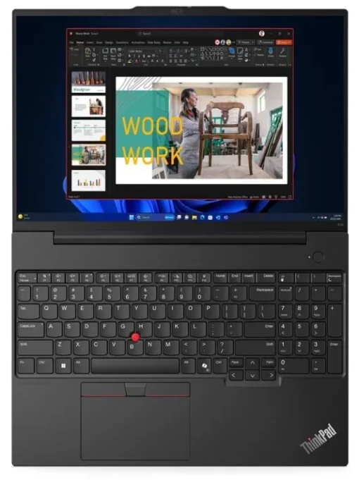 Lenovo Лаптоп ThinkPad E16 G2 21MA0021PB W11Pro Ultra 5 125U/16GB/512GB/INT/16.0 WUXGA/Graphite Black/1YR Premier Support + 3YRS OS + CO2 Offset - Image 2