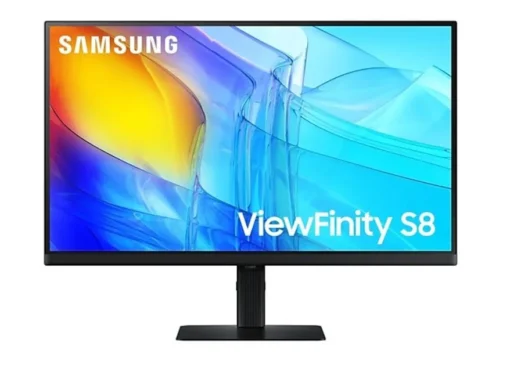 Samsung Monitor 27 inch ViewFinity S80D IPS 3840x2160 UHD 16:9 1xHDMI 1xDP 3xUSB 3.0 5ms PinP/PbyP 60Hz HAS+PIVOT płaski