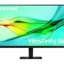 Samsung Monitor 32 inch ViewFinity S60UD IPS 2560x1440 WQHD 16:9 1xHDMI 2xDP(In+Out) 1xUSB-C 90W 3xUSB 3.0 LAN KVM 5ms PinP/PbyP 100Hz HAS+PIV płaski