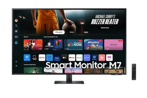 Samsung Monitor 43 inch SMART M70D VA 3840x2160 UHD 16:9 2xHDMI 3xUSB 2.0 1xUSB-C (65W) 4ms 60Hz WiFi/BT speakers flat 2Yd2d - Image 2