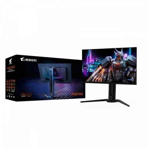 Gigabyte Monitor 27 cali FO27Q3 OLED 0,03/USB-C/HDMI/DP - Image 2