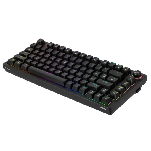 Savio Wireles Keyboard Phenix ABS Yellow - Image 3