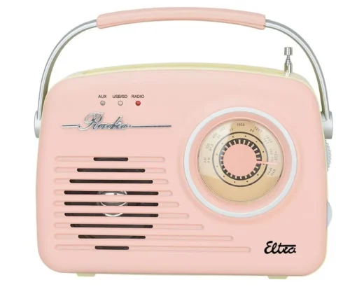 Eltra ELTRA Radio LUIZA RETRO SP-11 MP3 USB SD PINK