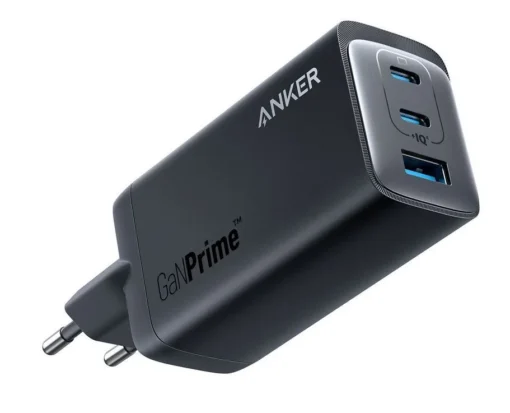 Anker Charger GanPrime 737 120W 2xUSB-C 1xUSB-A Black