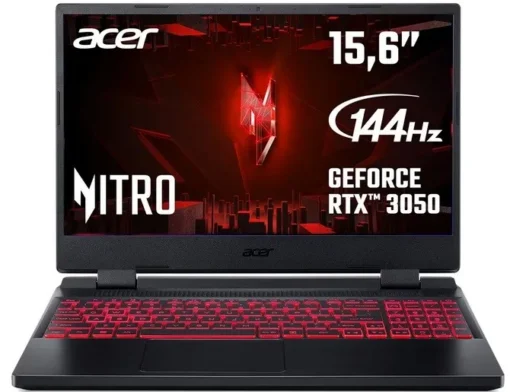 Acer Лаптоп Gaming Nitro 5 AN515-58-72EP i7-12650H/15.6FHD IPS 144Hz/16GB/512GB/RTX 3050