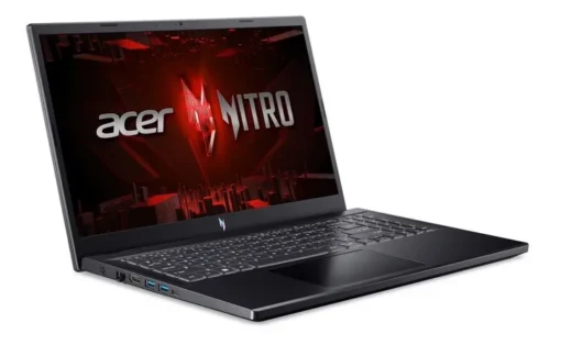 Acer Лаптоп Лаптоп Gaming Nitro 5 15 ANV15-51-778C i7-13620H/ 15.6 FHD IPS 144Hz/16GB/512GB/RTX 4060 8GB/NoOS/Obsidian