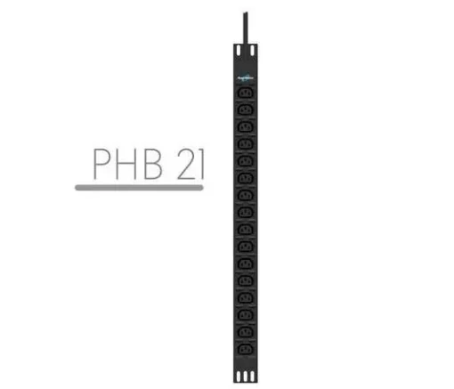 PowerWalker Listwa zasilająca rack pdu 19 16a 16x iec c13 3m c20 montaż pionowy czarna