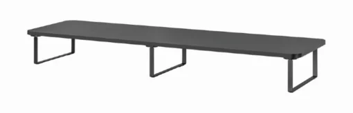 Gembird Monitor stand for 2 screens rectangle black - Image 3