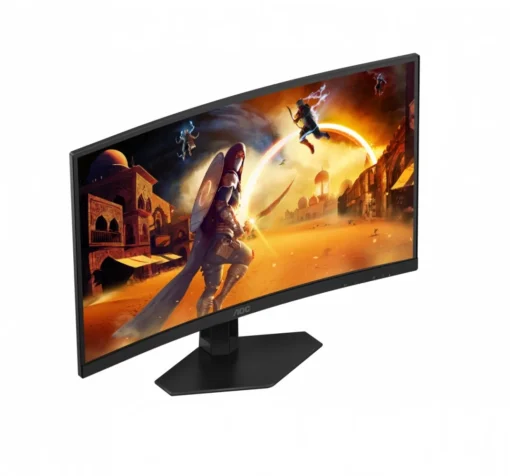 AOC Monitor C27G4ZXE 27 cali Curved Fast VA 280Hz HDMIx2 DP - Image 2