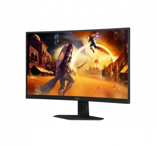 AOC Monitor C27G4ZXE 27 cali Curved Fast VA 280Hz HDMIx2 DP - Image 3