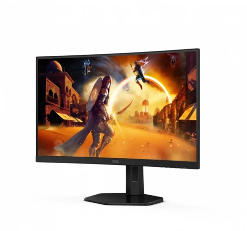 AOC Monitor CQ27G4X 27 cali Curved Fast VA 180Hz HDMIx2 DP HAS - Image 4