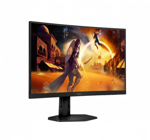 AOC Monitor C27G4ZXU 27 cali Curved Fast VA 280Hz HDMIx2 DP - Image 4