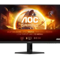 AOC Monitor 24G4XE 23.8 inches IPS 180Hz HDMIx2 DP Speakers