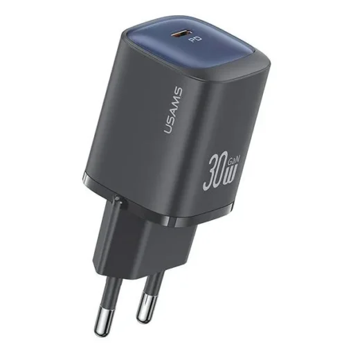 USAMS Charging 30W GaN USB-C Fast Charging black