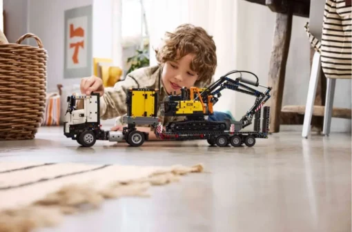 LEGO Volvo FMX Truck & EC230 Electric Excavator - Image 5