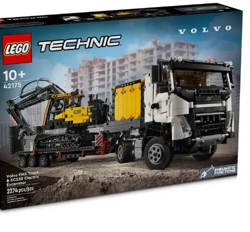 LEGO Volvo FMX Truck & EC230 Electric Excavator