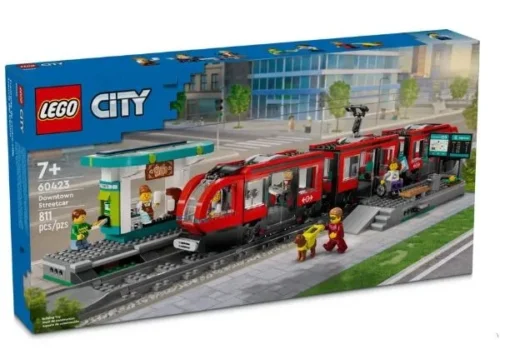 LEGO LEGO City Downtown Streetcar and Station