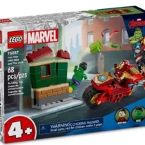 LEGO Marvel Super Heroes Iron Man with Bike and The Hulk