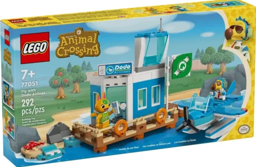 LEGO Animal Crossing Fly with Dodo Airlines