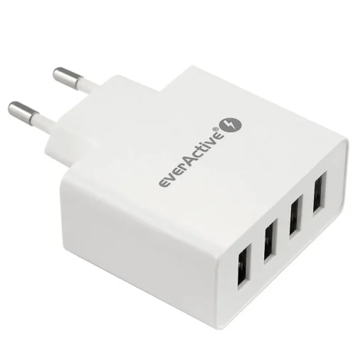 everActive PHONE CHARGER 4X USB 5A WHITE - Image 2