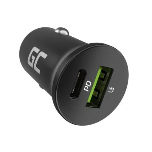 Green Cell зарядно за кола PowerRide Nano38 38W 6A 1xUSB-C,1xUSB-A - Image 5