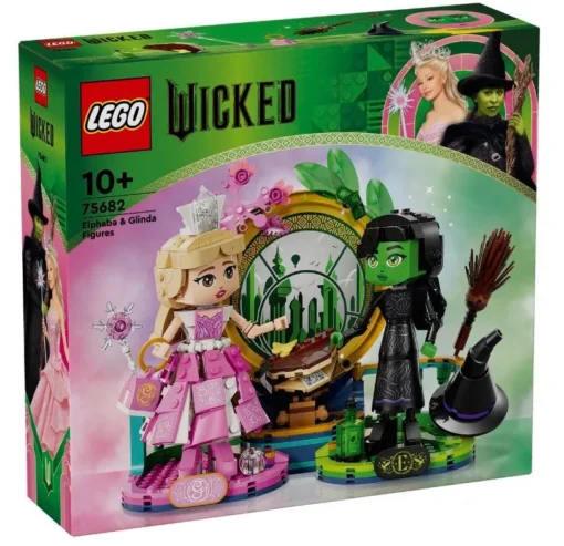 LEGO Bricks Wicked 75682 Elphaba & Glinda Figures