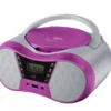 Eltra Radio player CD LILA2 USB/BT pink