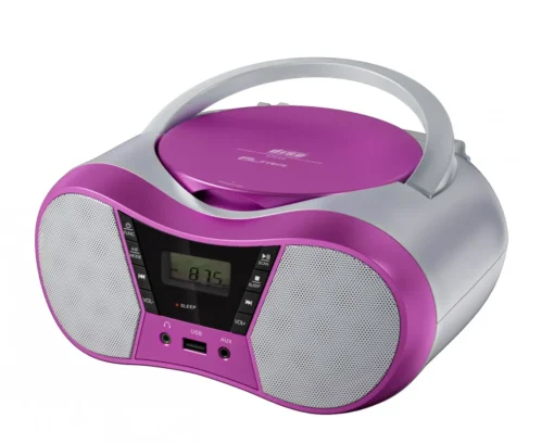 Eltra Radio player CD LILA2 USB/BT pink