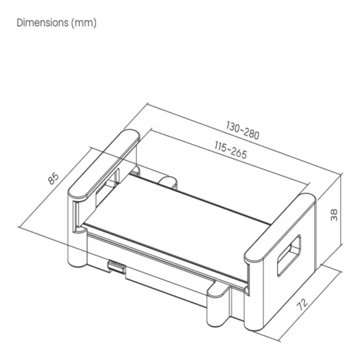 Maclean Таблет holder for VESA 4.7-15 MC-991 - Image 3