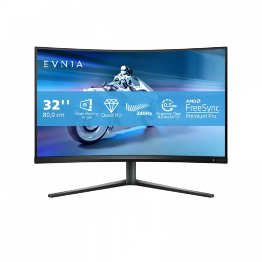 Philips Monitor 32M2C5500W 31.5 cala Zakrzywiony VA 240Hz HDMIx2 DPx2 HAS Głośniki - Image 5