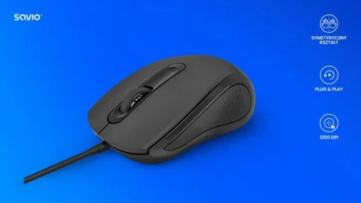 Savio Wired mouse MB-02 SAVIO - Image 3