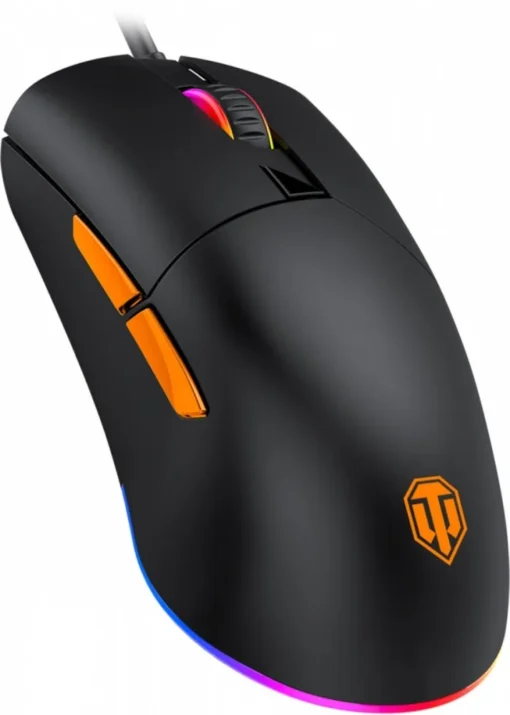 YENKEE Wired gaming mouse INDRUDER WT200 sensor Pixart 3327 ultralight - limited edition WORLD OF