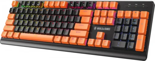 YENKEE Mechanical keyboard for gamers DESTROYER WT300 illuminated - limited edition WORLD OF TANKS