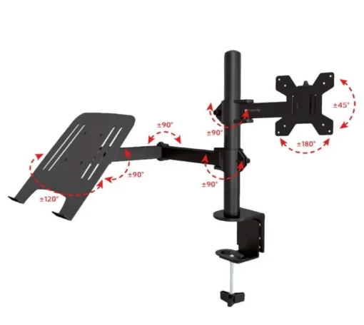 Techly стойка за монитор 1 3-32 inch and Лаптоп 17 inch - Image 5