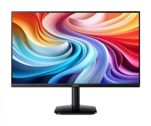 Acer Monitor 24 inches KA242YE0BI IPS 100HZ ZEROFRAM 1MS/250cd/m2/1000:1/ D-SUB/HDMI/