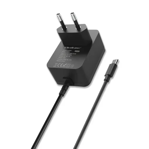 Qoltec Super FAST PD charger for Raspberry PI4,USB C - Image 3