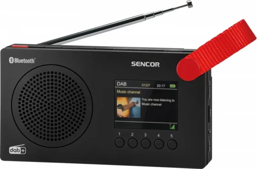 Sencor Digital radio with battery SRD 7757B Radio DAB+/FM - Image 2