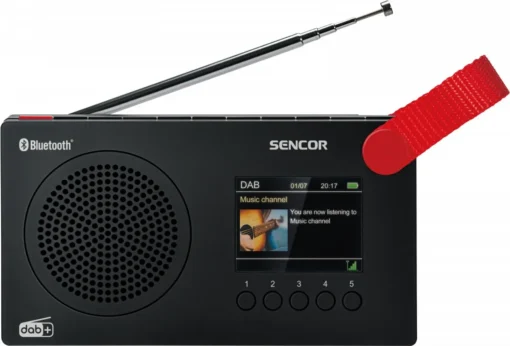 Sencor Digital radio with battery SRD 7757B Radio DAB+/FM