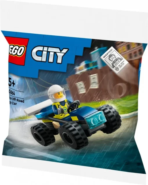 LEGO Bricks City 30664 Police Off-Road Buggy Car - Image 2