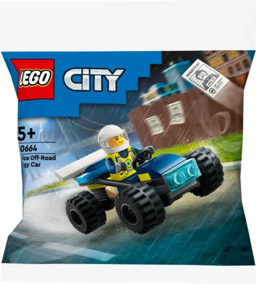 LEGO Bricks City 30664 Police Off-Road Buggy Car - Image 3