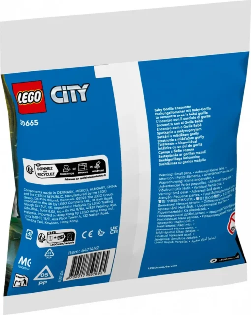 LEGO Bricks City 30665 Baby Gorilla Encounter - Image 3