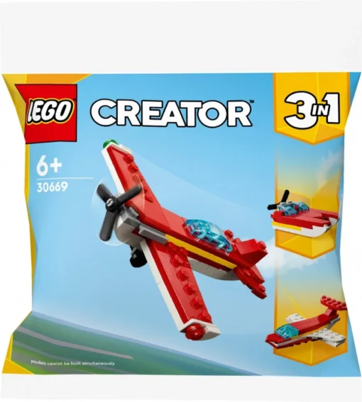 LEGO Bricks Creator 30669 Iconic Red Plane - Image 3