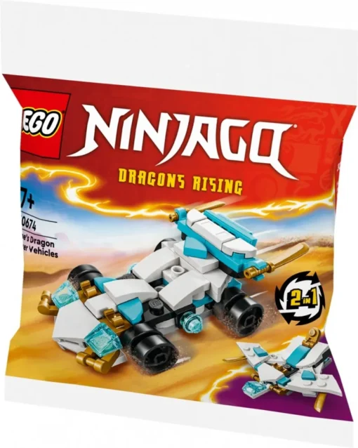 LEGO LEGO Ninjago 30674 Zanes Dragon Power Vehicles - Image 2