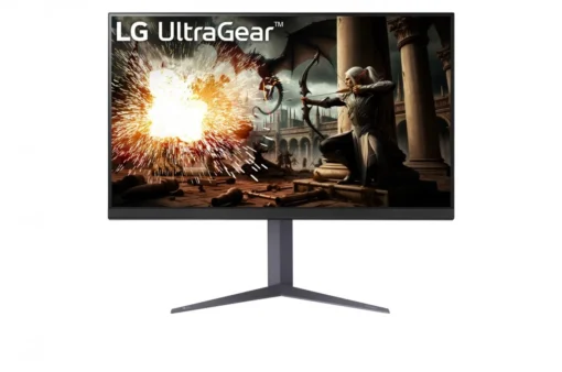 LG Electronics Monitor 32 inch 32GS75Q-B QHD UltraGear 180Hz 1ms 400 dc DP HDMI Pivot HAS