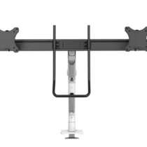 Neomounts NEXT One Desk Mount double display crossbar (topfix clamp)