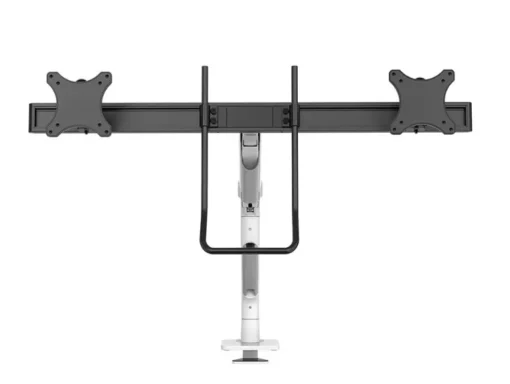 Neomounts NEXT One Desk Mount, double display crossbar (topfix clamp) - Image 2