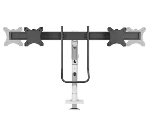 Neomounts NEXT One Desk Mount, double display crossbar (topfix clamp) - Image 5