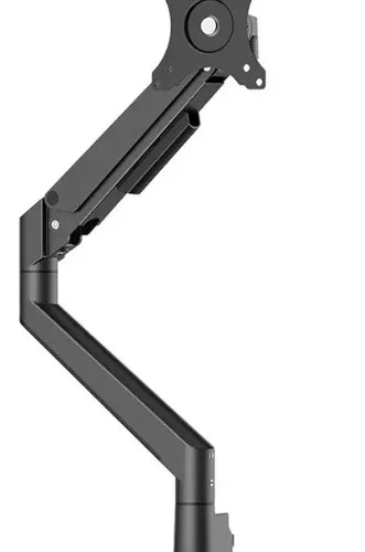 Neomounts DS70-250BL1 NEXT Slim Desk Mount 17-35 inch 9KG 75x75-100x100 PIVOT +90/-90 H:21.5-49.5